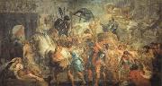 Peter Paul Rubens The Triumphal Entrance of Henry IV into Paris painting